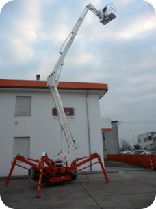 location nacelle araignee 21 mètres r210